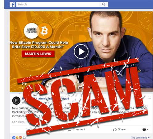 martin lewis scam
